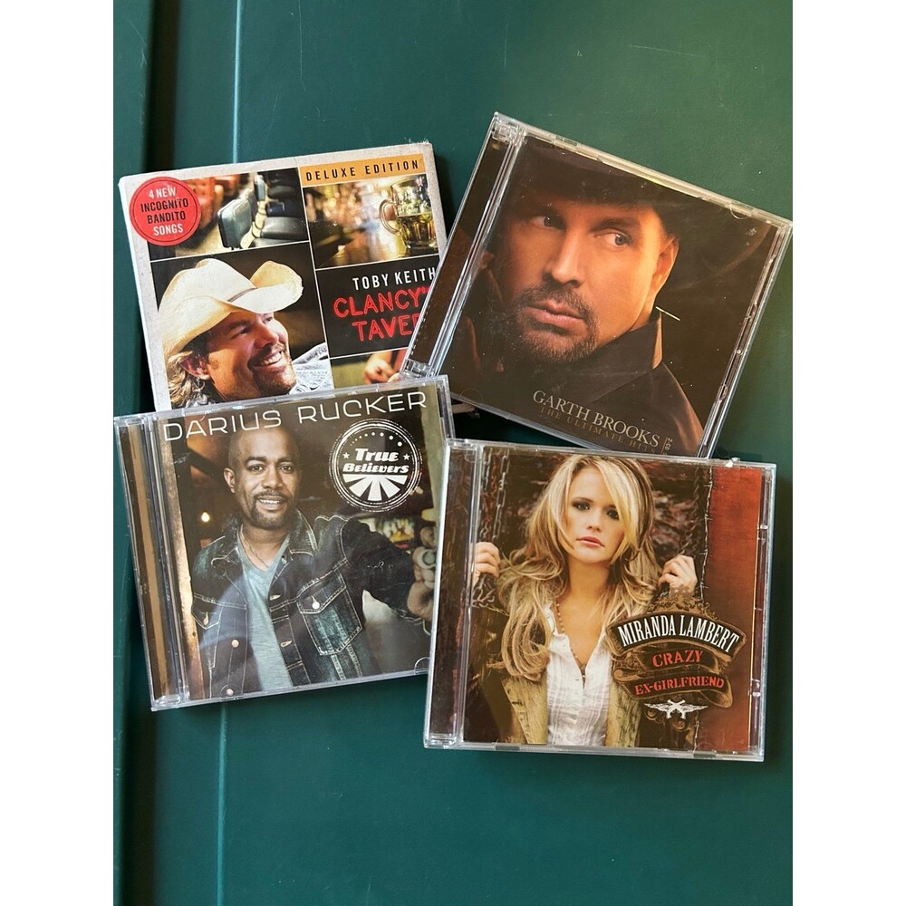 Country Music CD set Lambert Rucker Keith Garth